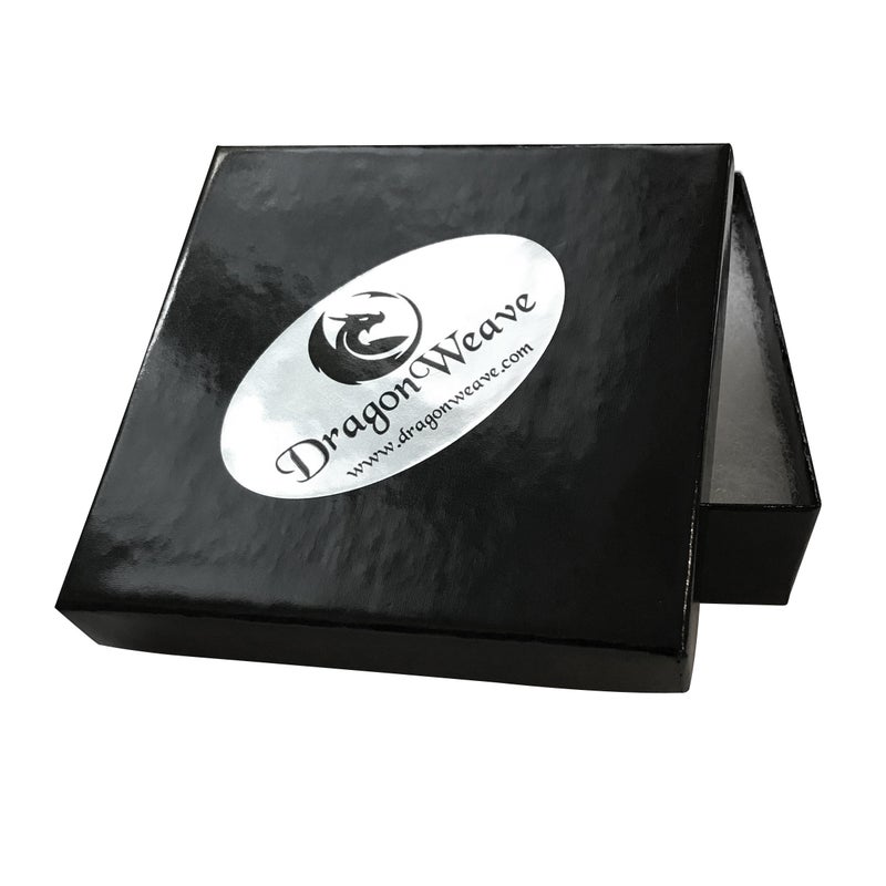 DragonWeave Black Rubber 2mm Tube Cord Necklace with Easy Locking Clasp - 18 inches - Image 2